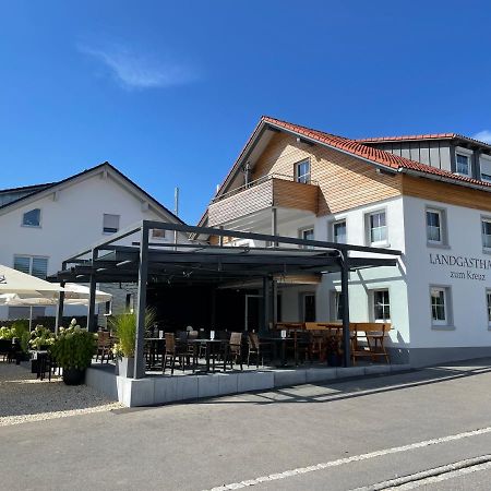 Landgasthaus Zum Kreuz Gbr Isny im Allgäu Exteriér fotografie